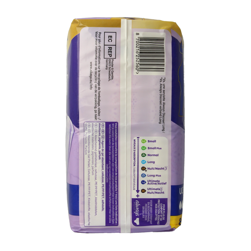 Always Discreet ultimate active 12 Stuks