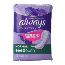 Always Discreet verband normaal 12.00 Stuks