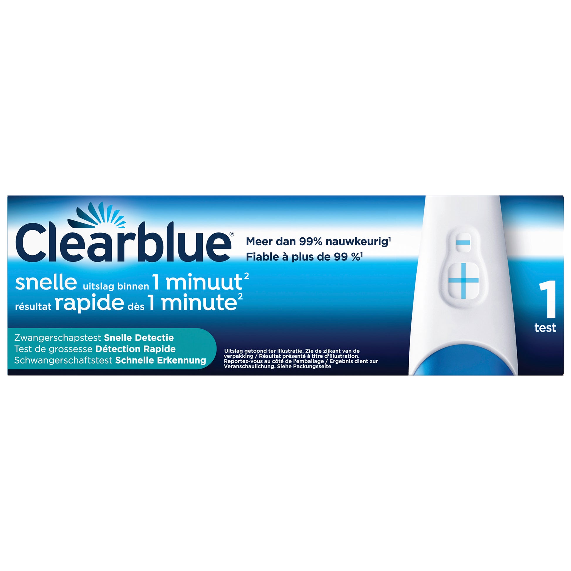 Clearblue Snelle detectie 1 Stuks