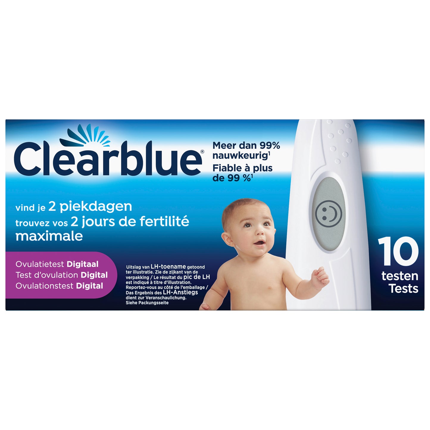 Clearblue Digitale ovulatietest 10 Stuks