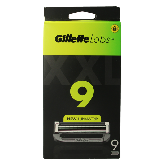 Gillette Labs navulmesjes 9 Stuks