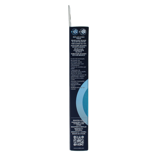Oral B Opzetborstels ultimate clean black 2 Stuks