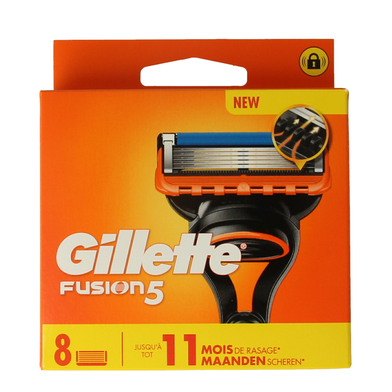 Gillette Fusion manual blades 8 Stuks