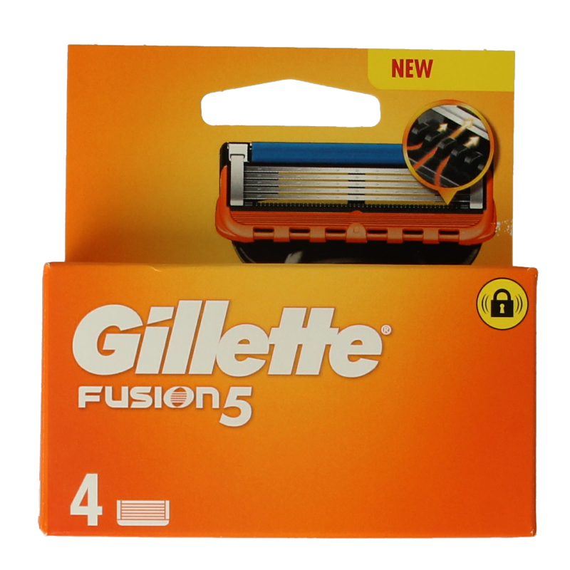 Gillette Fusion manual blades 4 Stuks