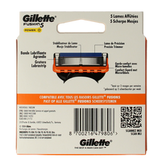 Gillette Fusion power blades 8 Stuks