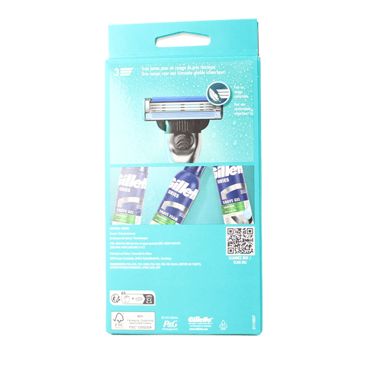 Gillette Mach3 base scheersysteem 1 Stuks