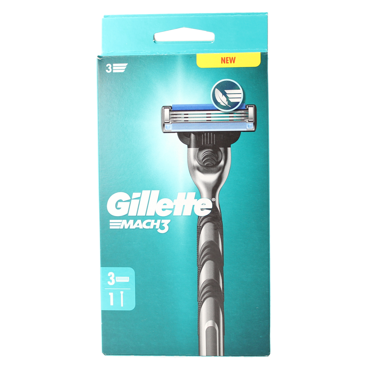 Gillette Mach3 base scheersysteem 1.00 Stuks