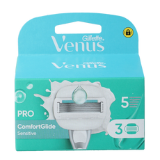 Gillette Comfortglide sensitive mesjes 3.00 Stuks