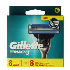 Gillette Mach3 blades 8.00 Stuks