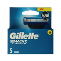 Gillette Mach3 turbo mesjes 5 Stuks