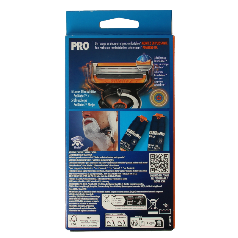 Gillette Proglide power razor 1 Stuks