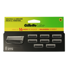 Gillette Labs blades 8 Stuks