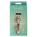 Gillette Venus deluxe smooth sensitive rosegold razor 1 Stuks
