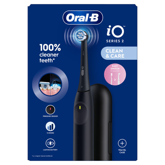 Oral B Elektr tandenborstel night black + reisetui 1.00 Stuks