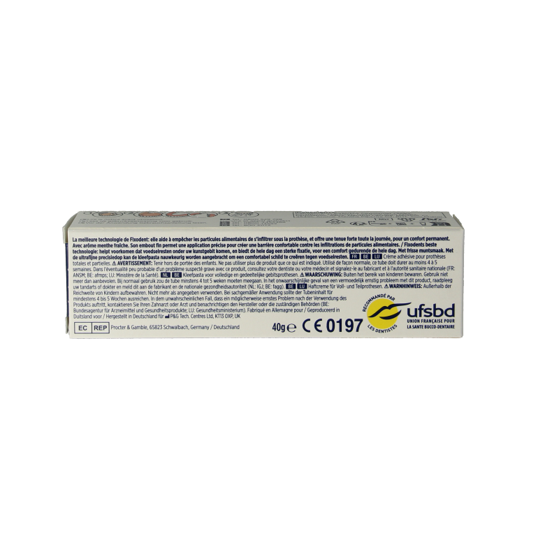 Fixodent Kleefpasta ultimate fresh 40 Gram