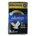 Always Ultra pads secure night  giga pack 22.00 Stuks