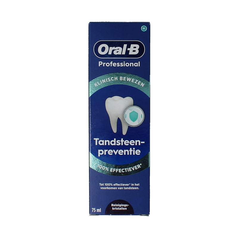 Oral B Tandpasta professional tandsteencontrole 75 Milliliter