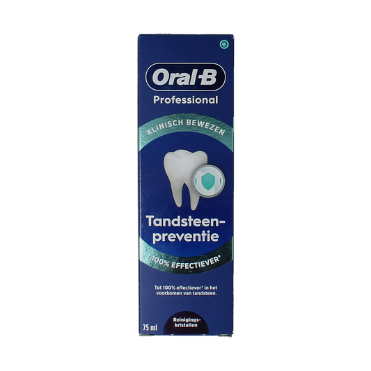 Oral B Tandpasta professional tandsteencontrole 75.00 Milliliter