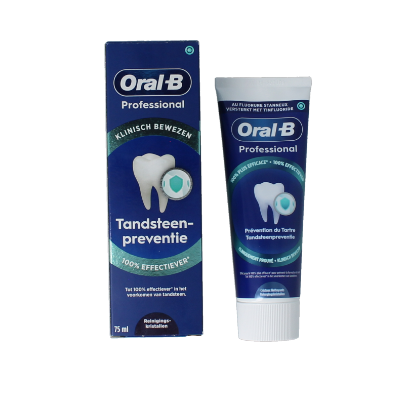 Oral B Tandpasta professional tandsteencontrole 75 Milliliter