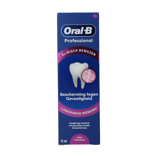 Oral B Tandpasta professional calming sensitive protect 75 Milliliter