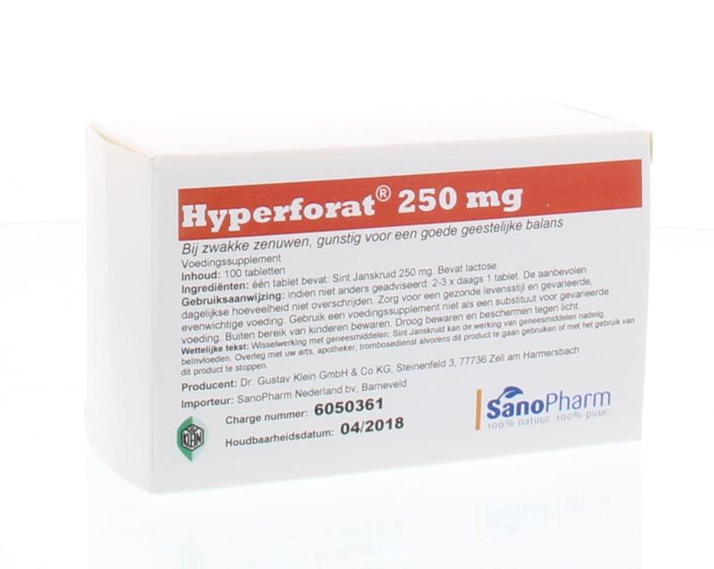 Dr. Klein Hyperforat 250mg 100 Tabletten