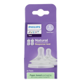 Avent Natural flesspeen 6M+ 2 Stuks