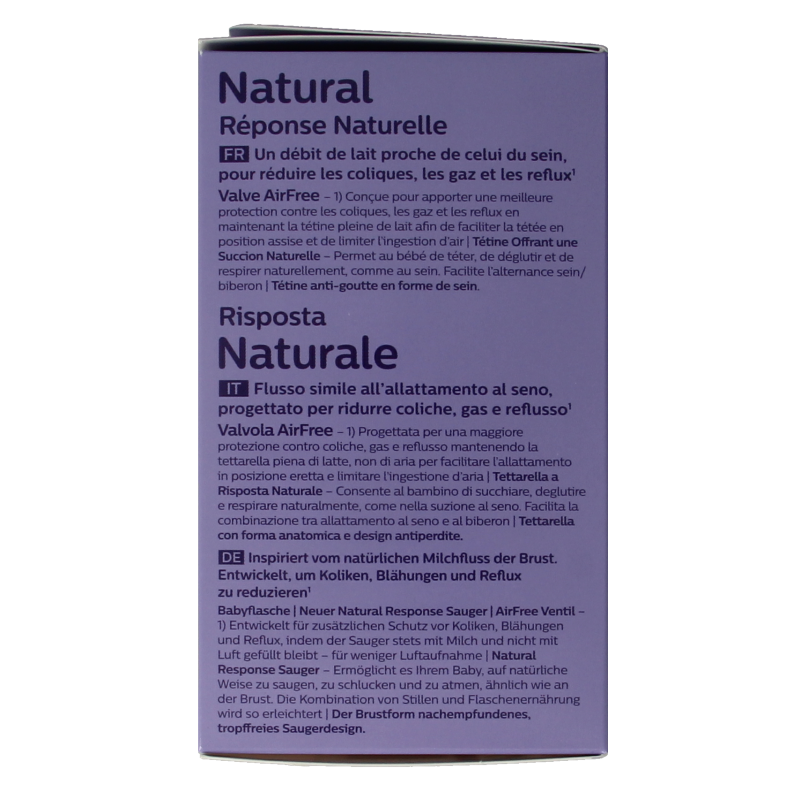 Avent Natural airfree voedingsfles 125 Milliliter