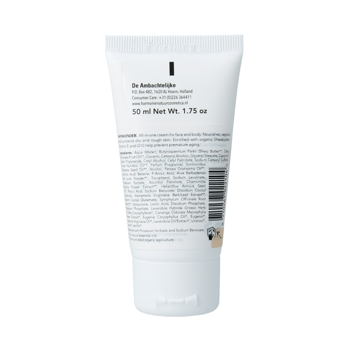 Harmonie Skinwonder Face & Body Cream BIO 50.00 Milliliter