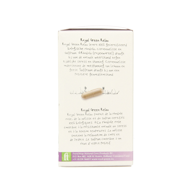 Royal Green Relax bio 60 Vegetarische capsules