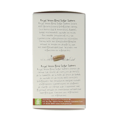 Royal Green Blood sugar support bio 60.00 Vegetarische capsules