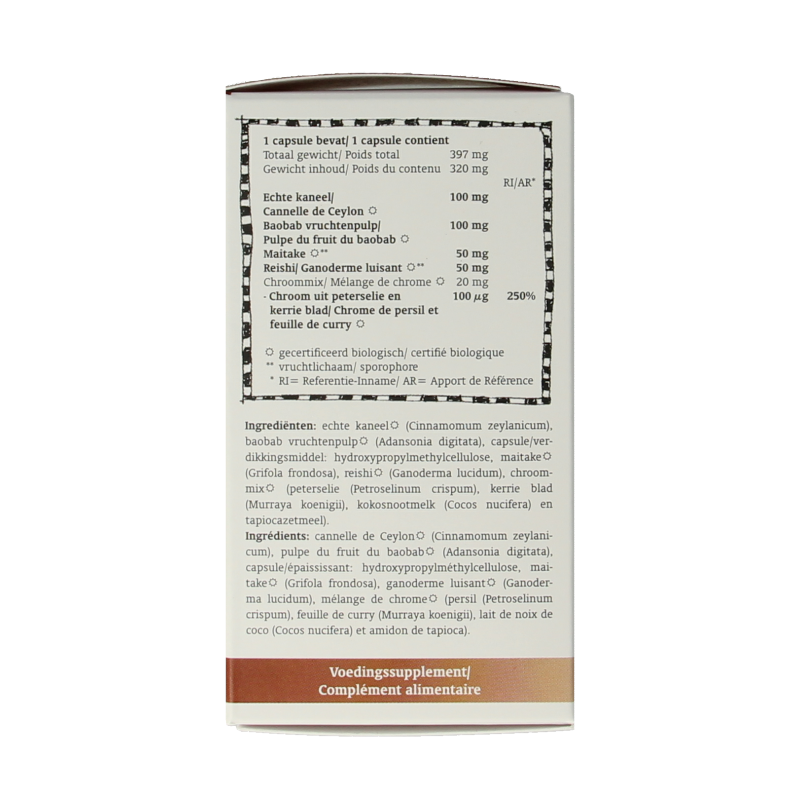 Royal Green Blood sugar support bio 60 Vegetarische capsules