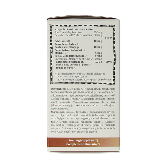 Royal Green Blood sugar support bio 60.00 Vegetarische capsules