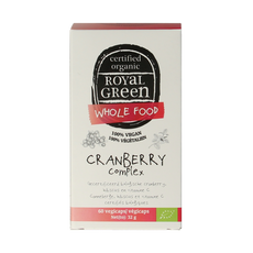 Royal Green Cranberry complex bio 60.00 Vegetarische capsules