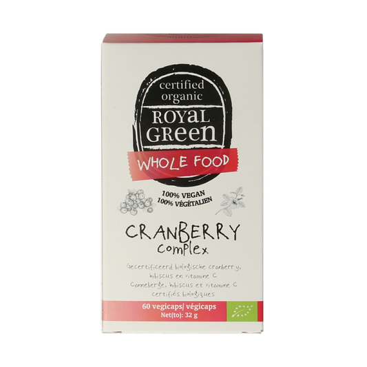 Royal Green Cranberry complex bio 60 Vegetarische capsules