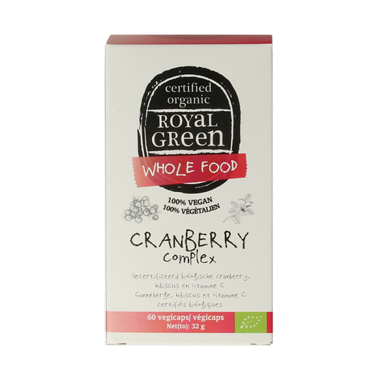 Royal Green Cranberry complex bio 60.00 Vegetarische capsules