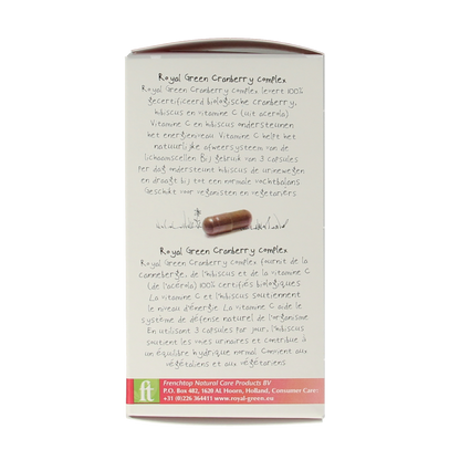 Royal Green Cranberry complex bio 60.00 Vegetarische capsules