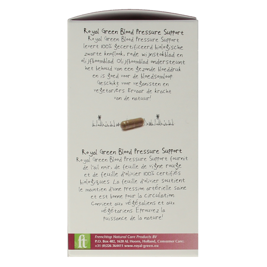 Royal Green Blood pressure support bio 60.00 Vegetarische capsules