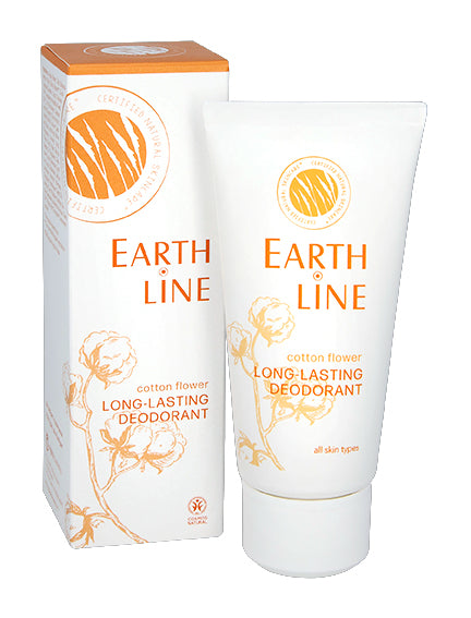 Earth Line Long lasting deodorant cotton flower 50 Milliliter