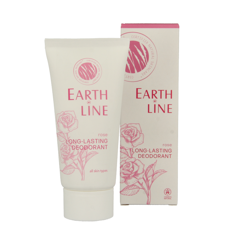 Earth Line Long lasting deodorant rose 50 Milliliter