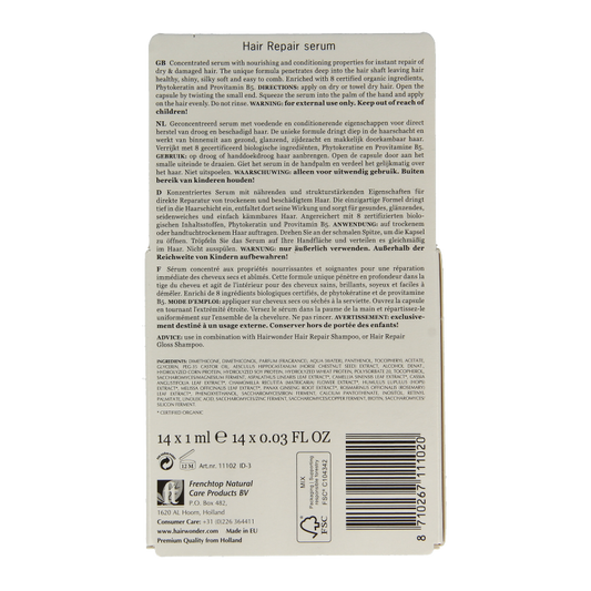 Hairwonder Hair repair serum capsules 14 Capsules