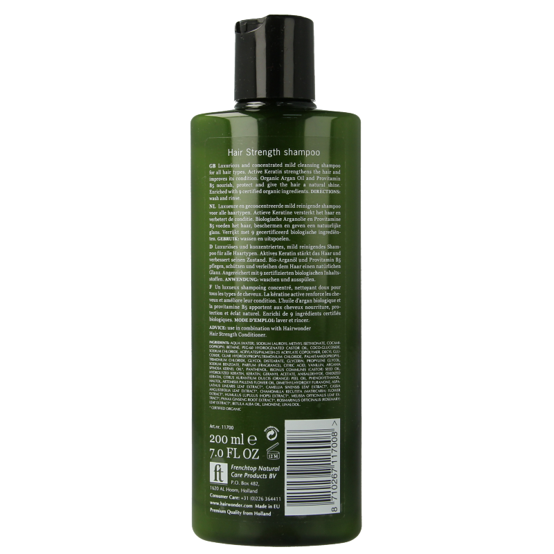 Hairwonder Hair strength shampoo 200 Milliliter