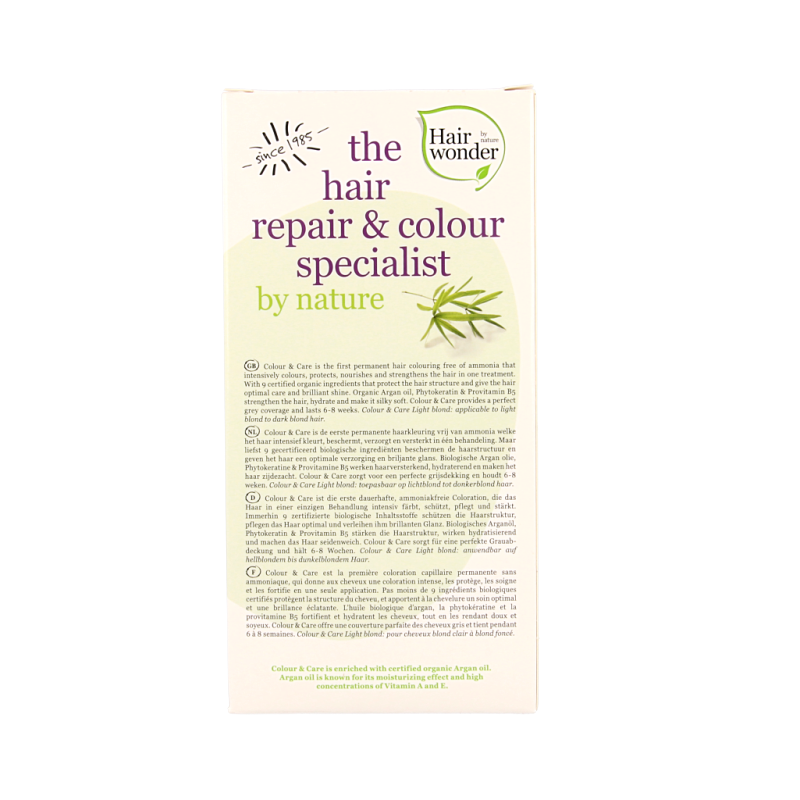 Hairwonder Colour & Care 8 light blond 100 Milliliter