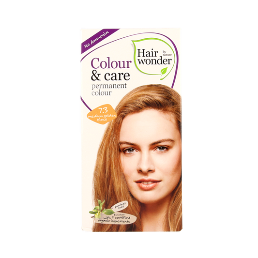 Hairwonder Colour & Care 7.3 medium gold blond 100 Milliliter