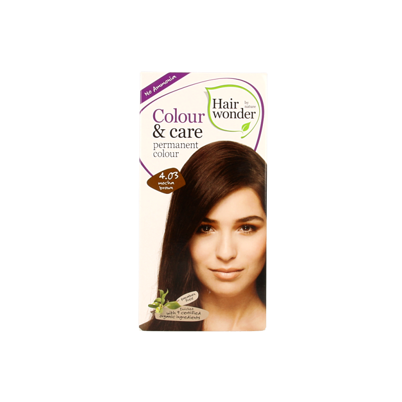 Hairwonder Colour & Care 4.03 mocca brown 100 Milliliter