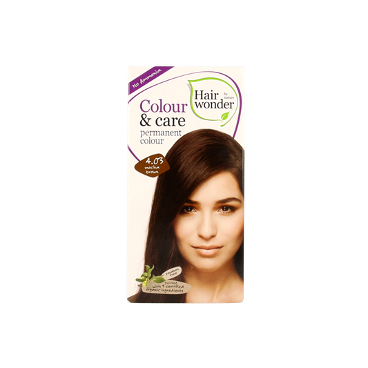 Hairwonder Colour & Care 4.03 mocca brown 100 Milliliter