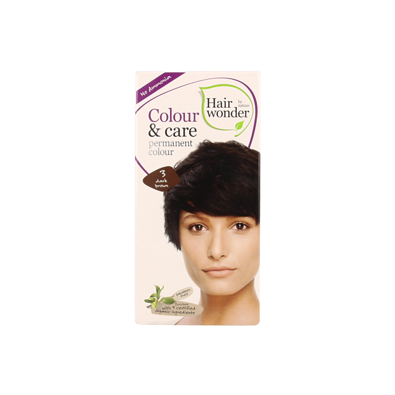 Hairwonder Colour & Care 3 dark brown 100 Milliliter
