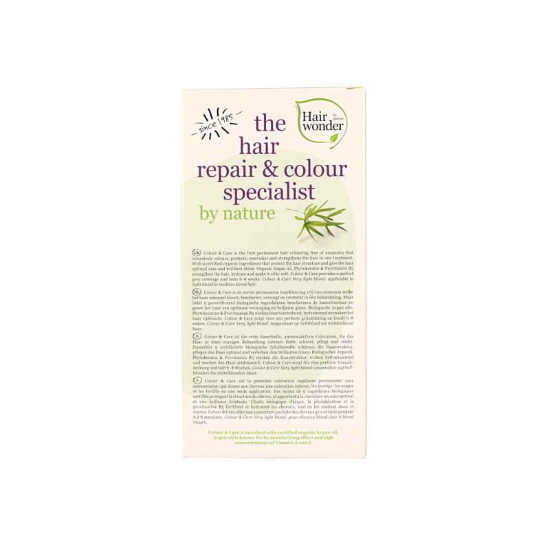 Hairwonder Colour & Care very light blond 9 100 Milliliter