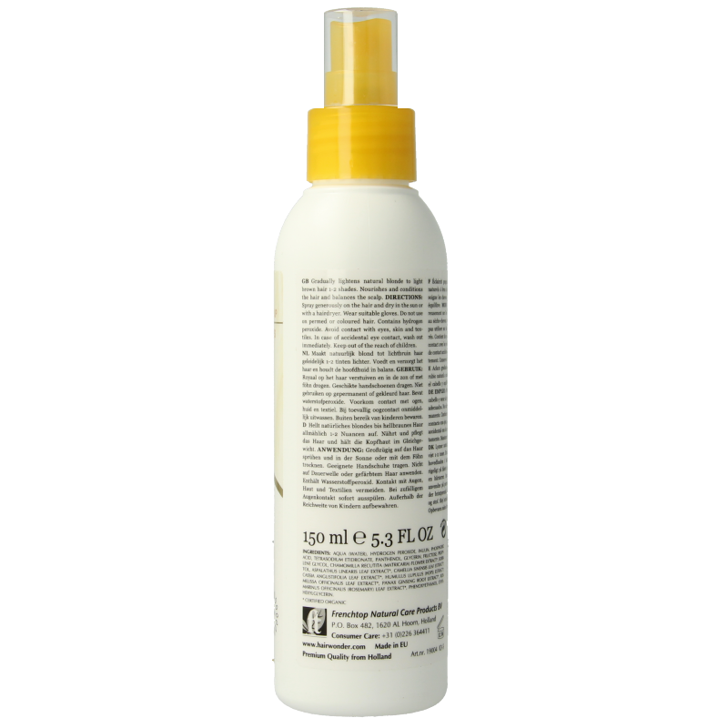 Henna Plus Natural blond lightening spray 150 Milliliter