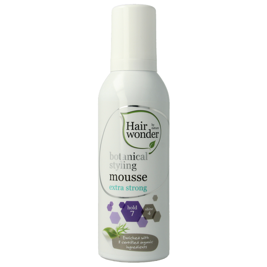 Hairwonder Botanical styling mousse extra strong 200 Milliliter