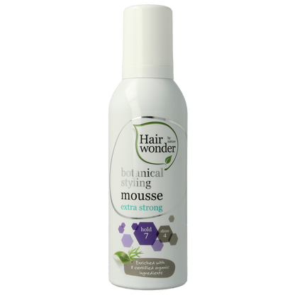Hairwonder Botanical styling mousse extra strong 200.00 Milliliter